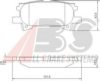 LEXUS 0446648040 Brake Pad Set, disc brake